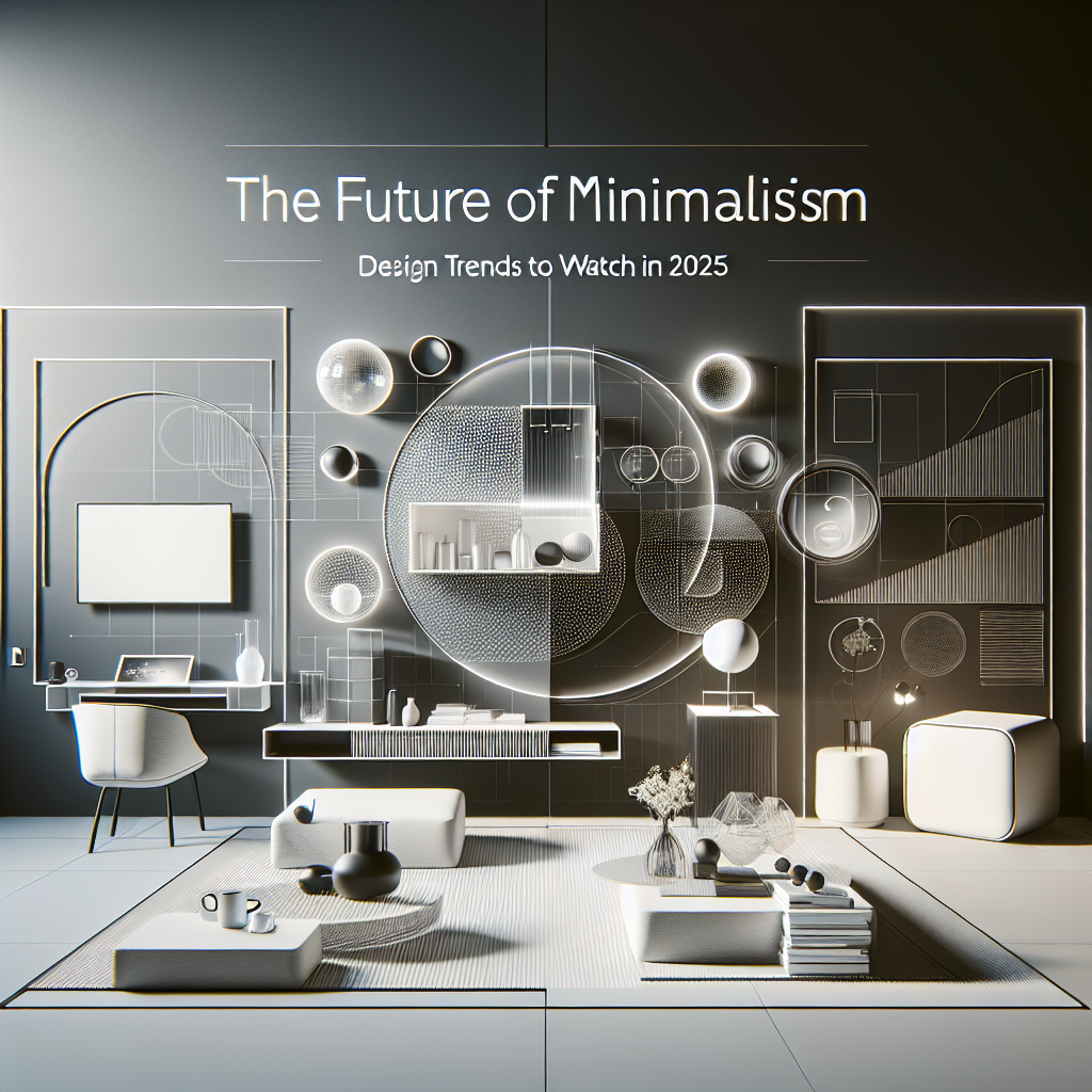 The Future of Minimalism: Design Trends to Watch in 2025